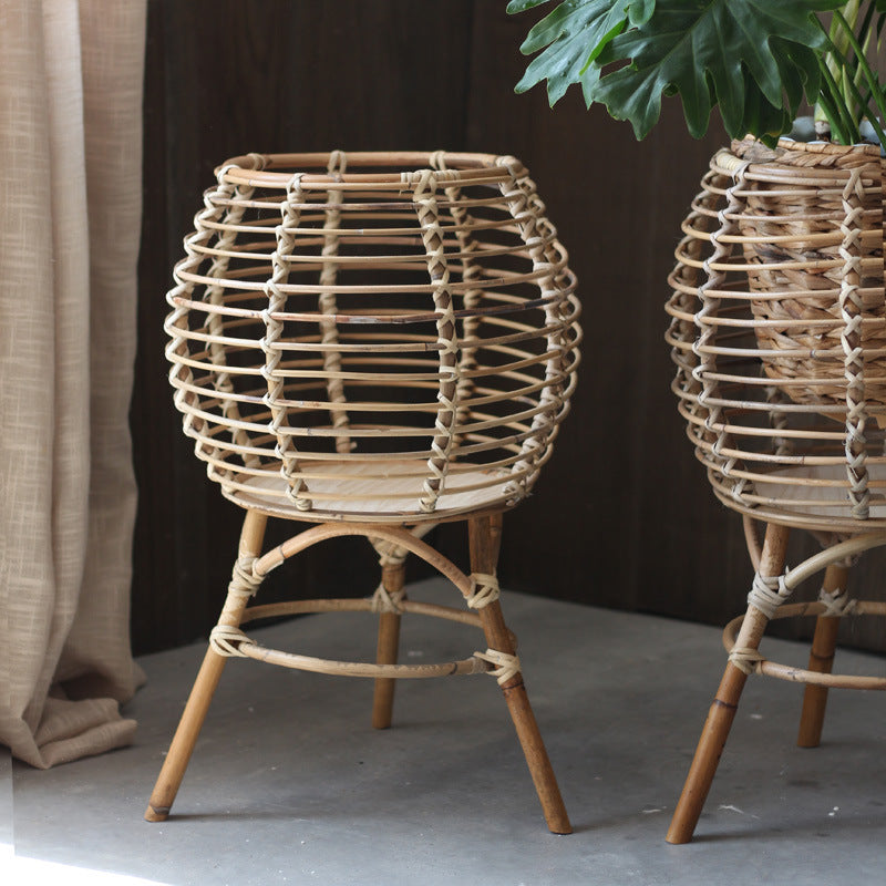 Handmade Rattan Stool