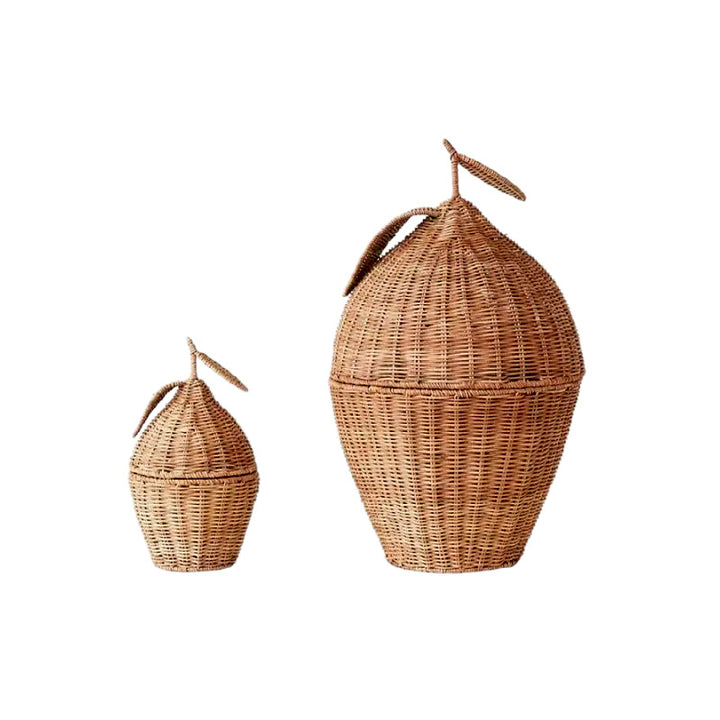 Playful fruit basket with lid
