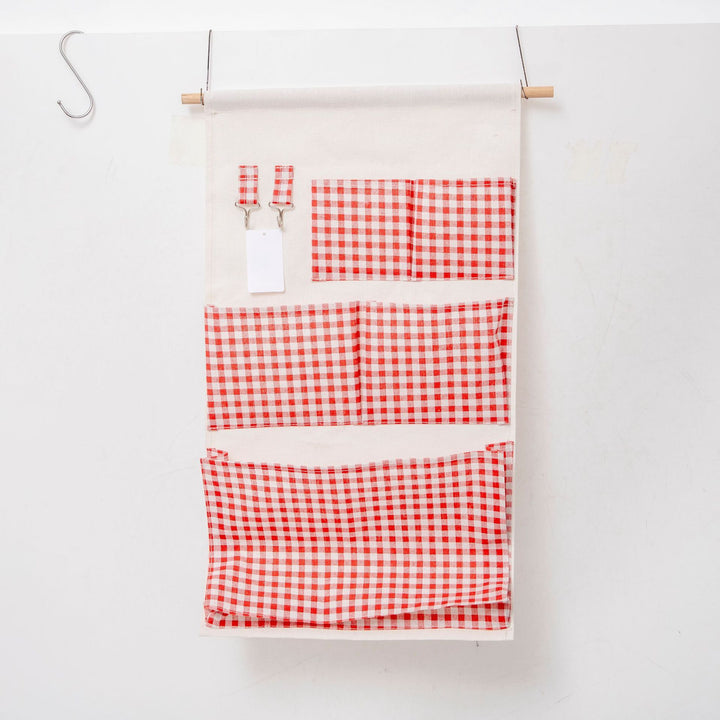 Wall-mounted storage bag