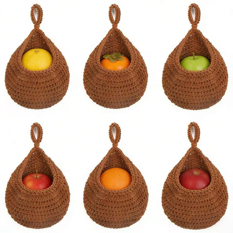 Handcrafted storage baskets