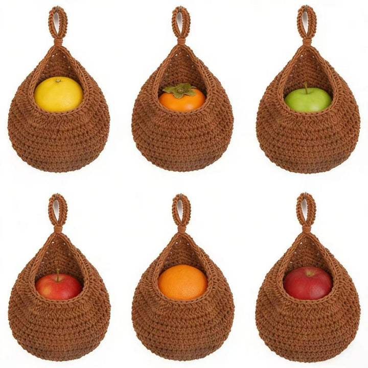 Handcrafted storage baskets