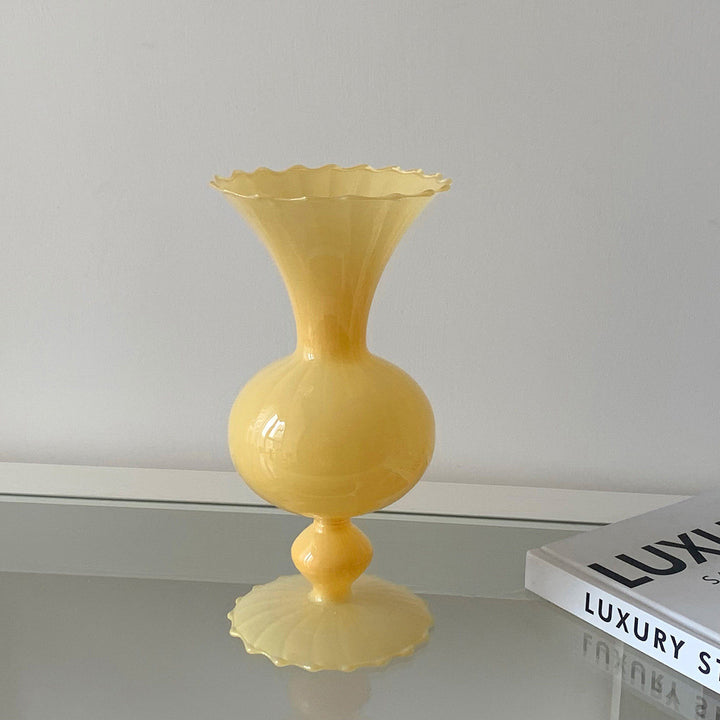 Elegant Decorative Glass Vase