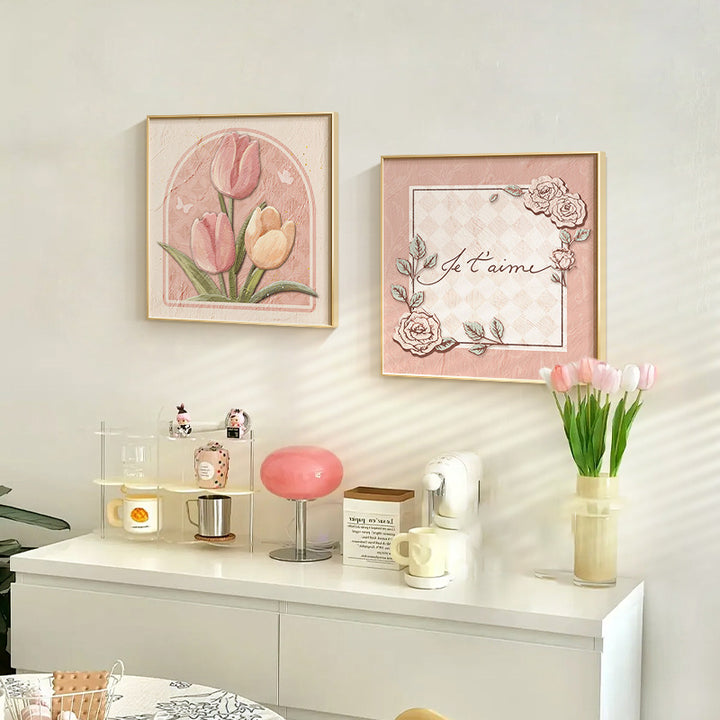 Decorative Floral Artwork