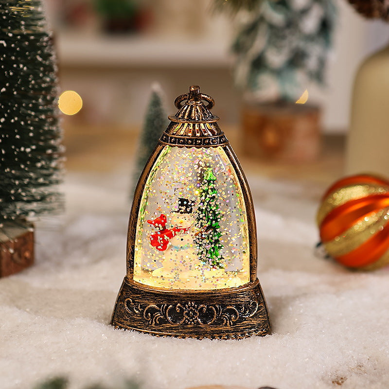 Nostalgic Snow Globe Lantern