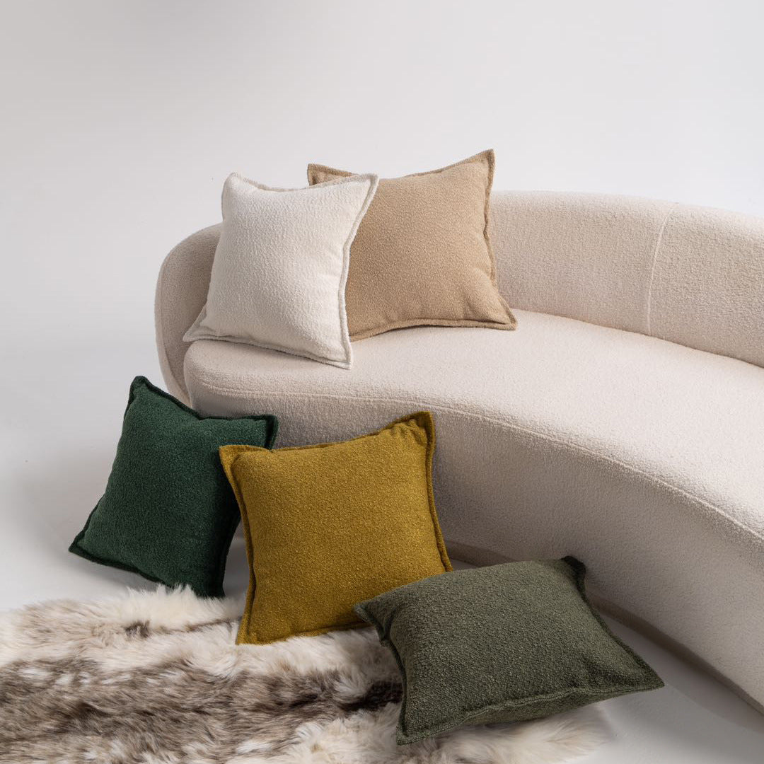 Textured Plush Square Pillow