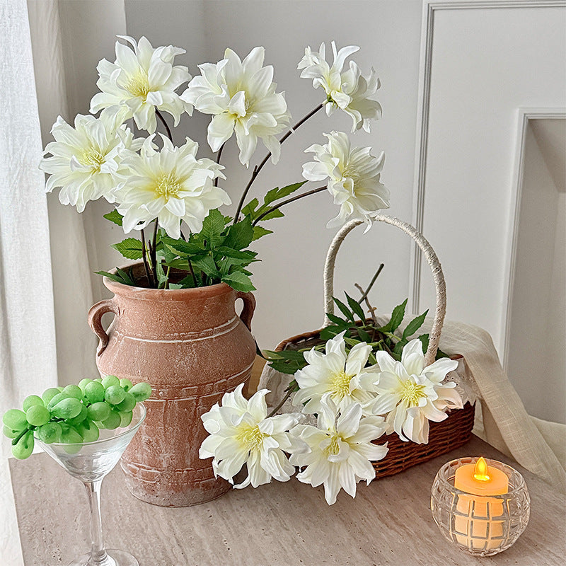 Decorative Faux Peony Stem for Floral Arrangements