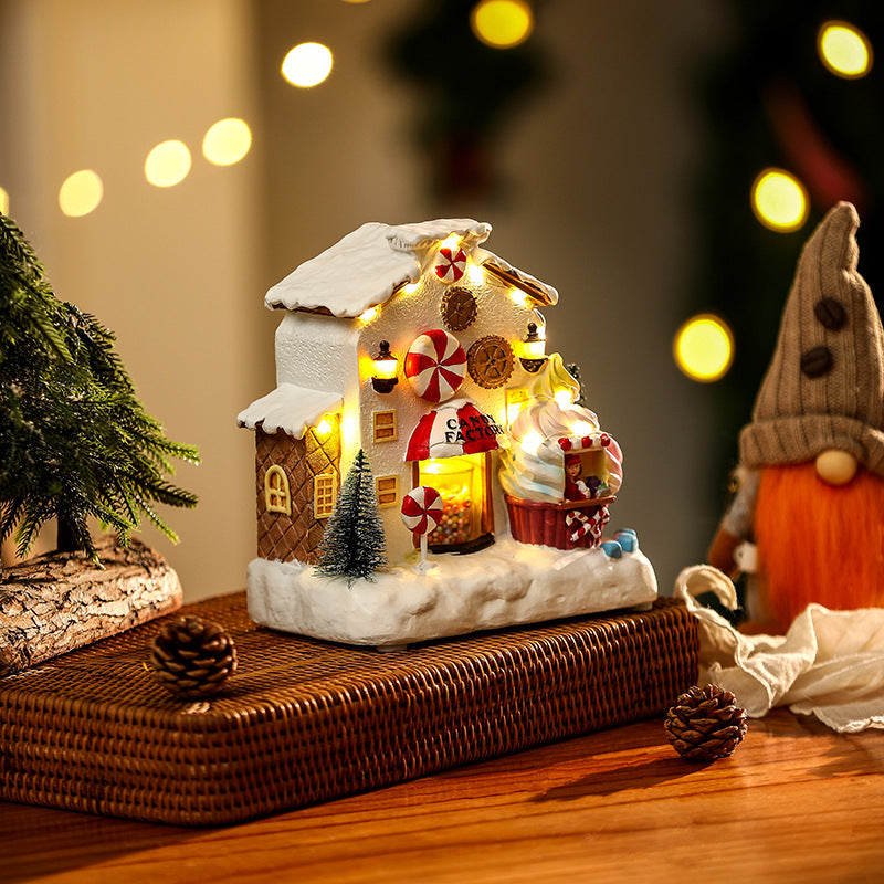 Party Light Decoration in the Design of a Candy Factory
