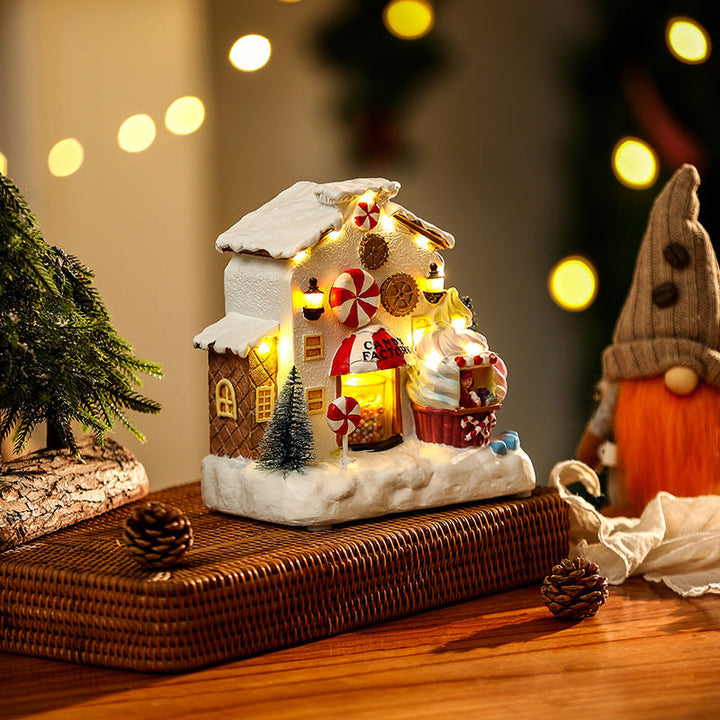 Party Light Decoration in the Design of a Candy Factory