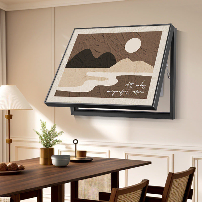 Decorative Bird Silhouette Framed Art
