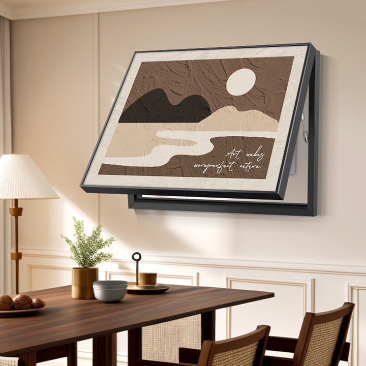 Decorative Bird Silhouette Framed Art