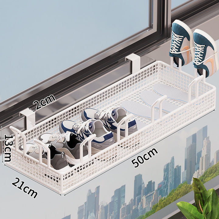 Adjustable Shoe Organizer for the Door
