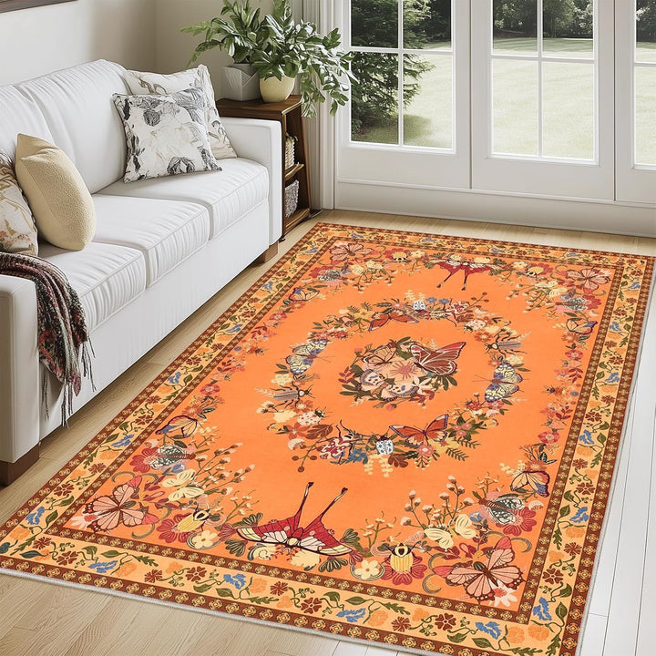 Nature-Inspired Decorative Area Rug