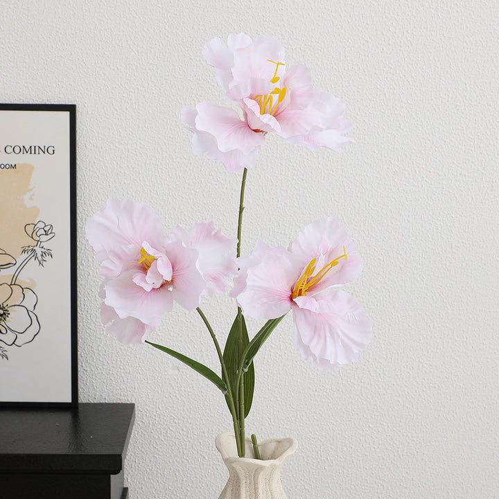 Artificial flower branch with lifelike details