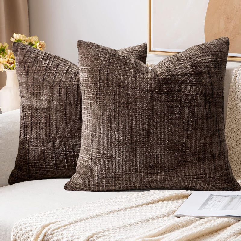 Luxurious Textured Decorative Throw Pillow
