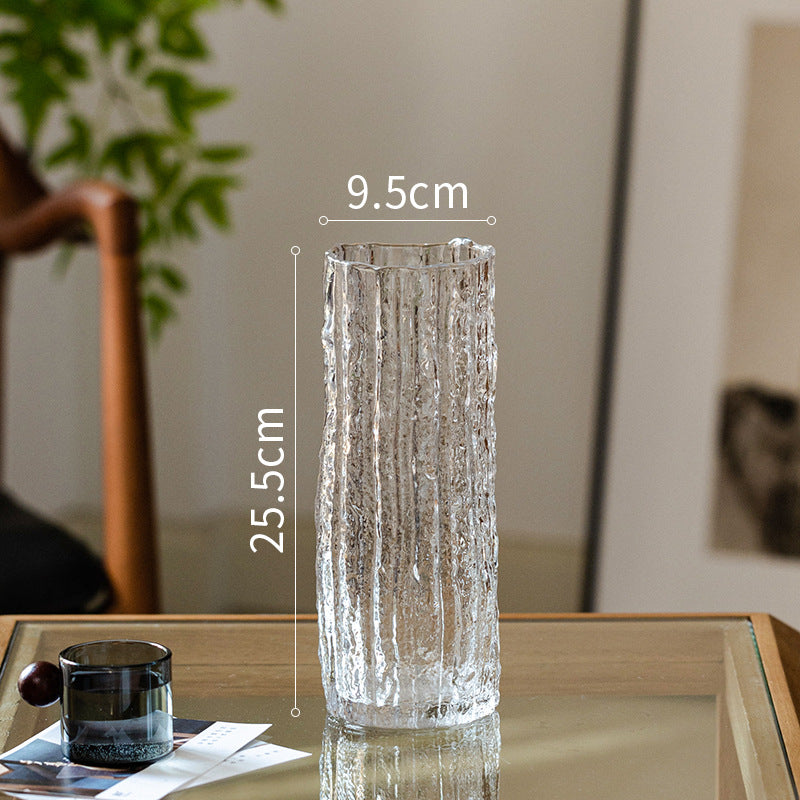 Artful Glass Vase in Modern Design