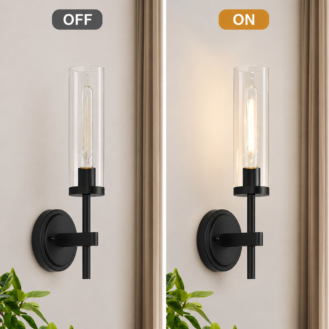 Wall-mounted elegant wall lamp