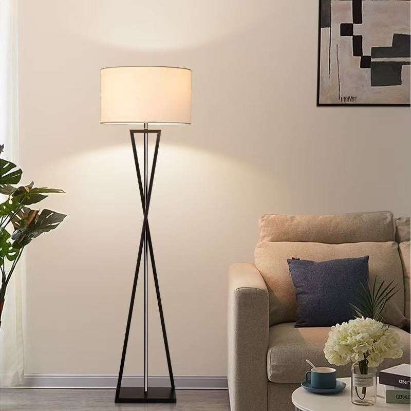 Modern geometric floor lamp