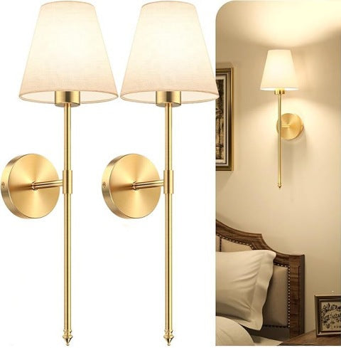 Decorative Pleated Shade Wall Lamp