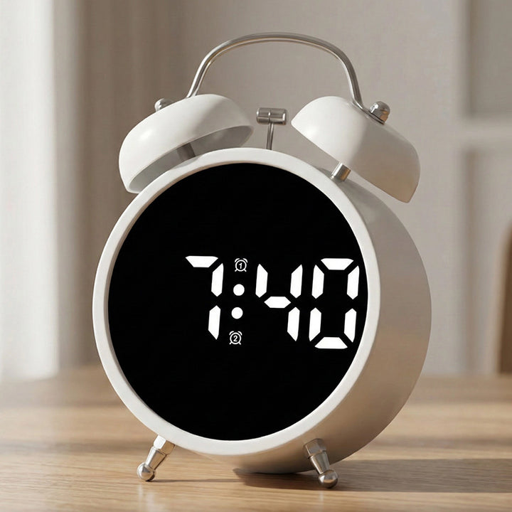Digital Clock with Large Dial and Alarm Function