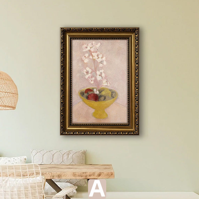 Elegant Floral Still Life Framed Artwork