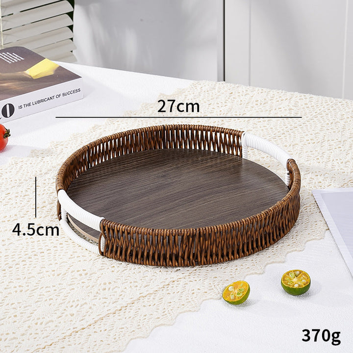 Stylish Handwoven Serving Tray