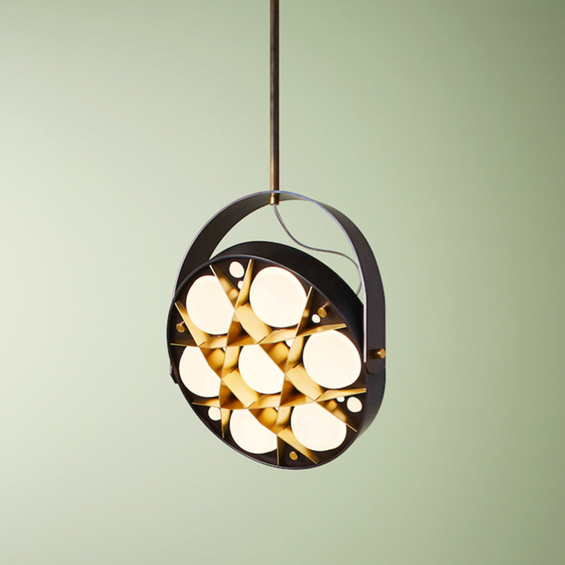 Contemporary geometric pendant light