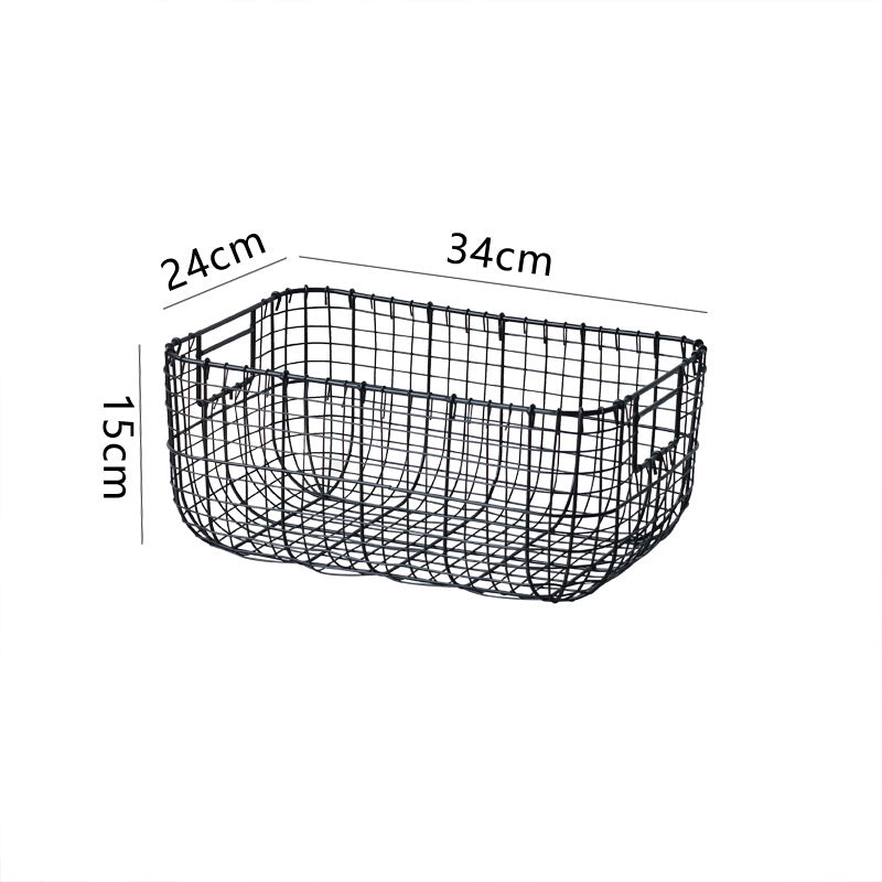 Metal Wire Storage Basket