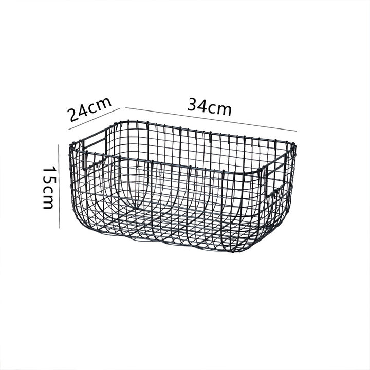 Metal Wire Storage Basket