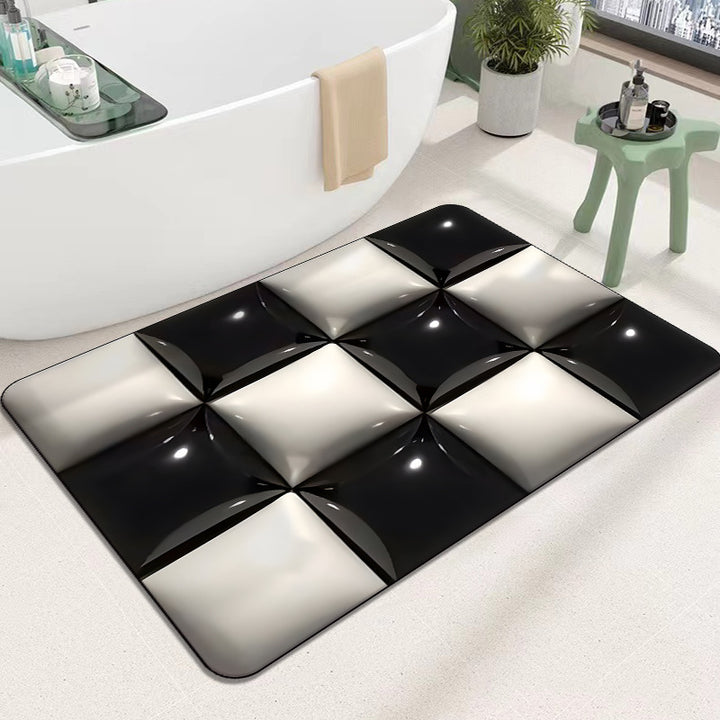 Cute Cartoon Cat Shape Bath Mat