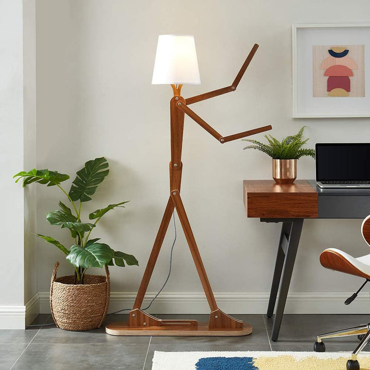 Creative adjustable floor lamp