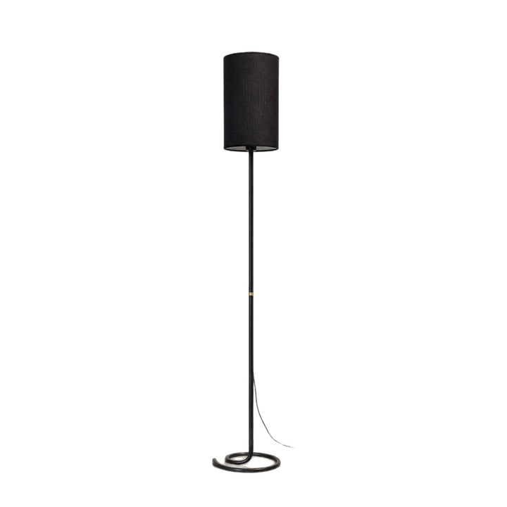 Elegant Linen Floor Lamp