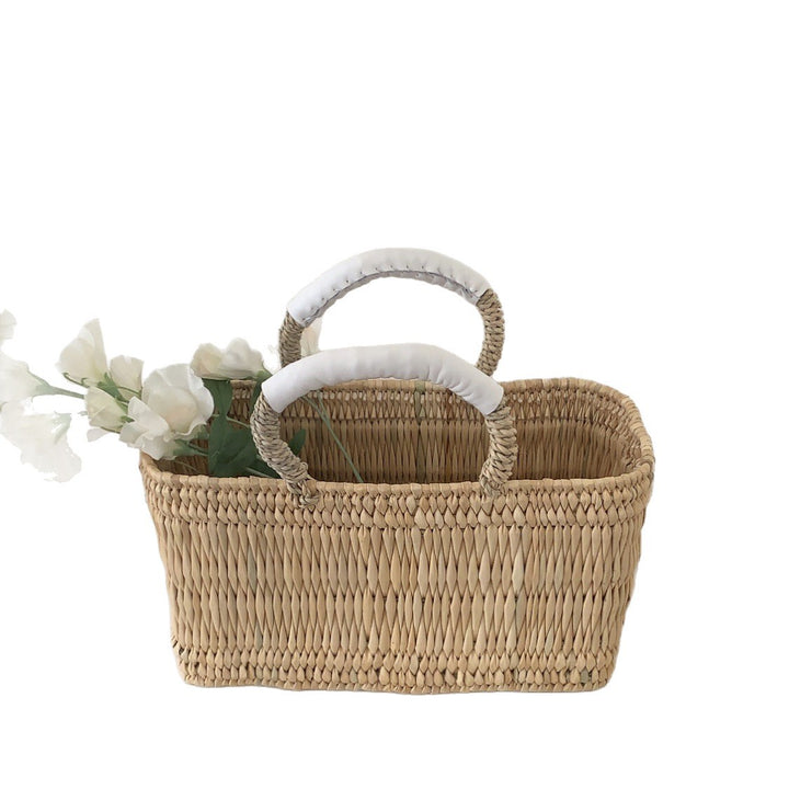 Playful Handwoven Shopping Bag