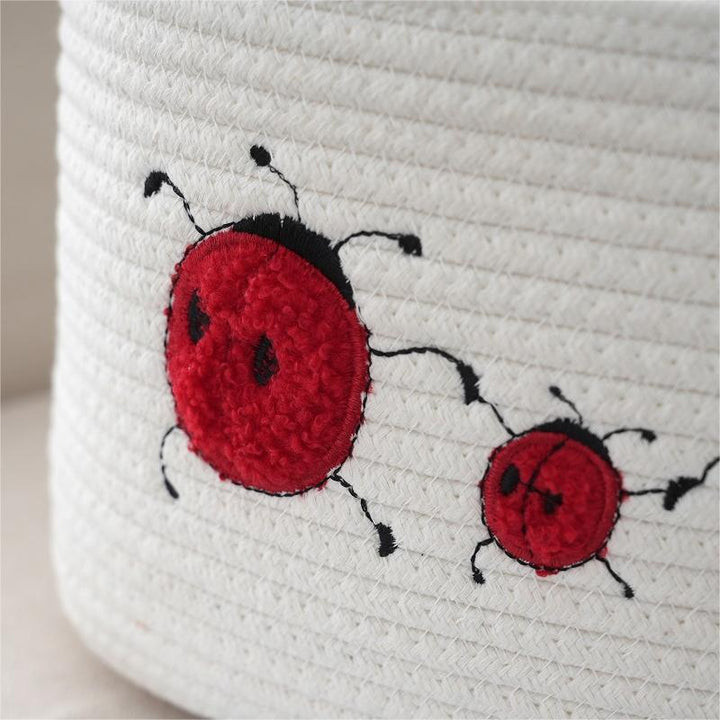 Handcrafted cotton basket
