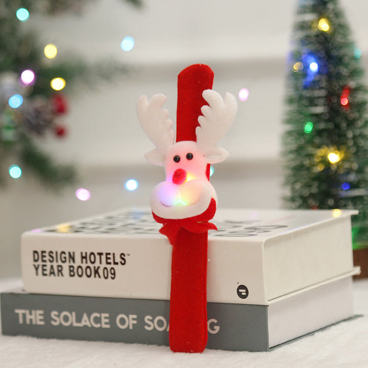 Creative Christmas wristband with snowman design