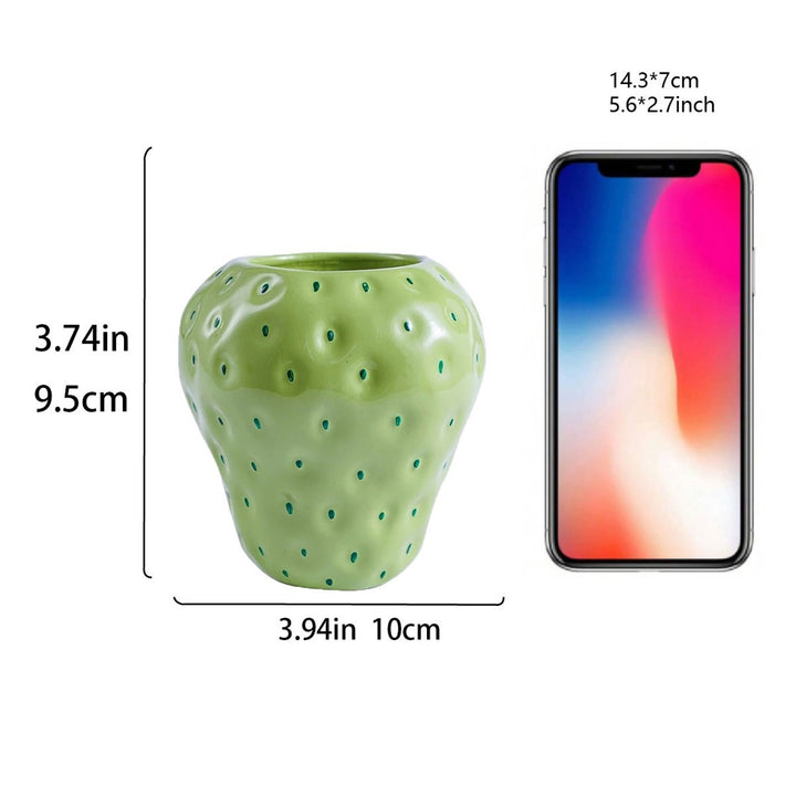 Home Decorative Strawberry Shaped Pot