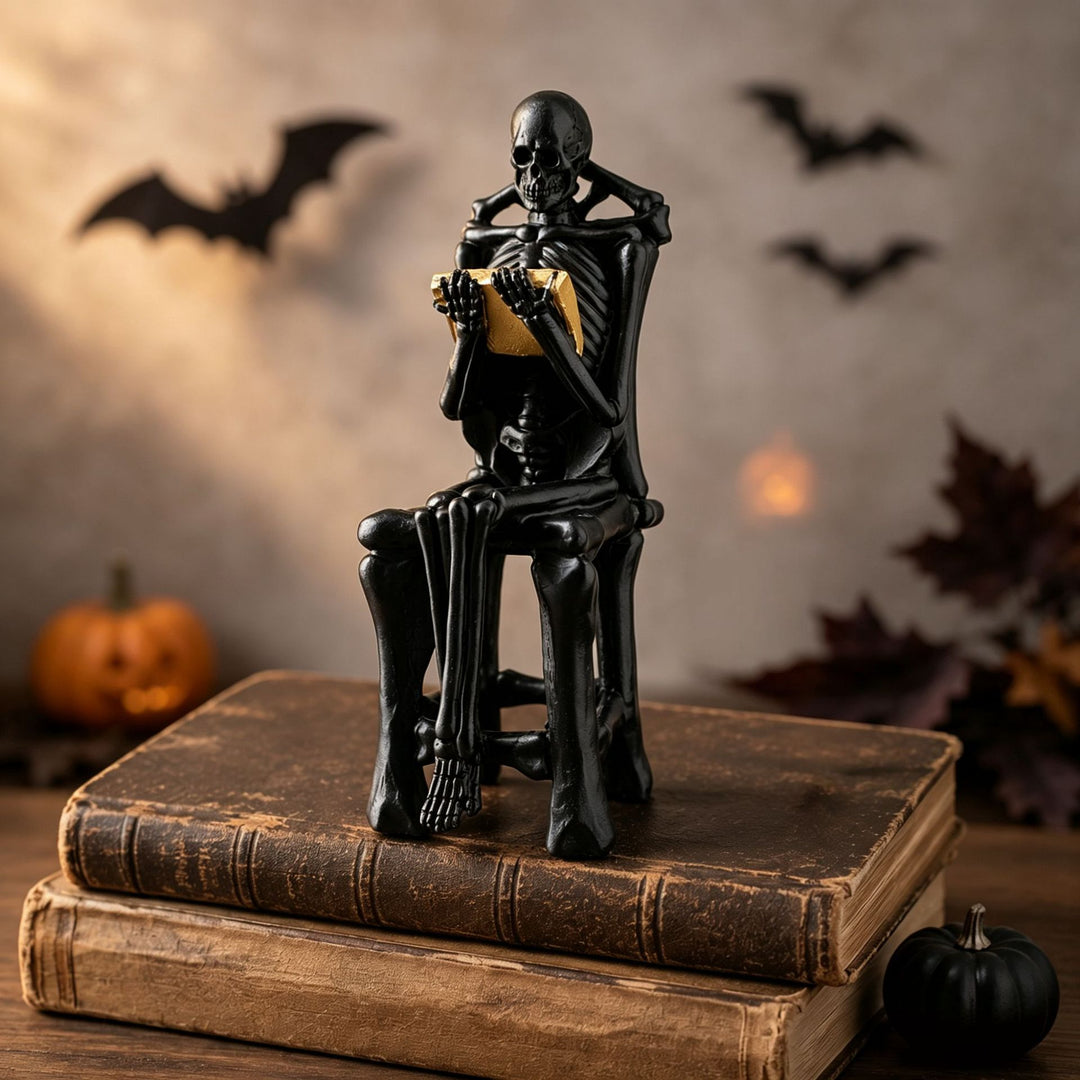 Artistic skeleton figure