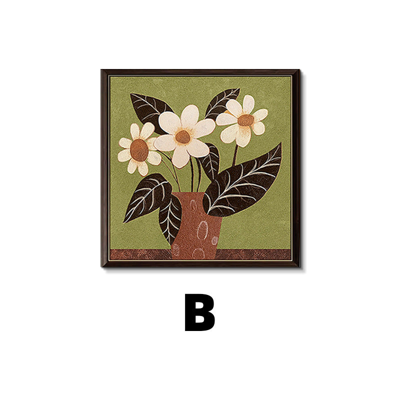 Decorative Framed Flower Art