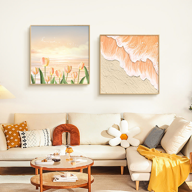 Floral-Themed Framed Wall Art