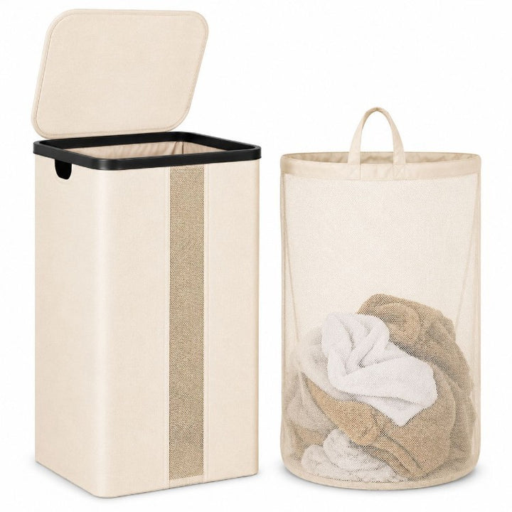Multifunctional storage box with removable lid and carrying handles