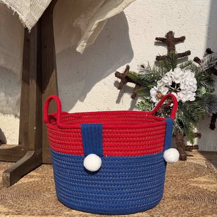 Playful Handmade Storage Basket