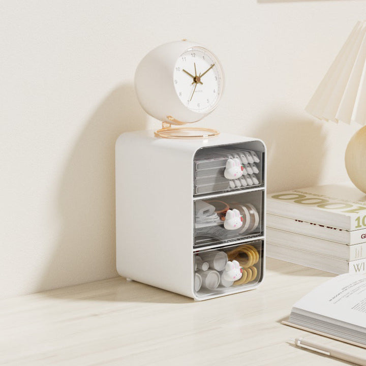 Modern Multi-Drawer Desktop Storage Organizer