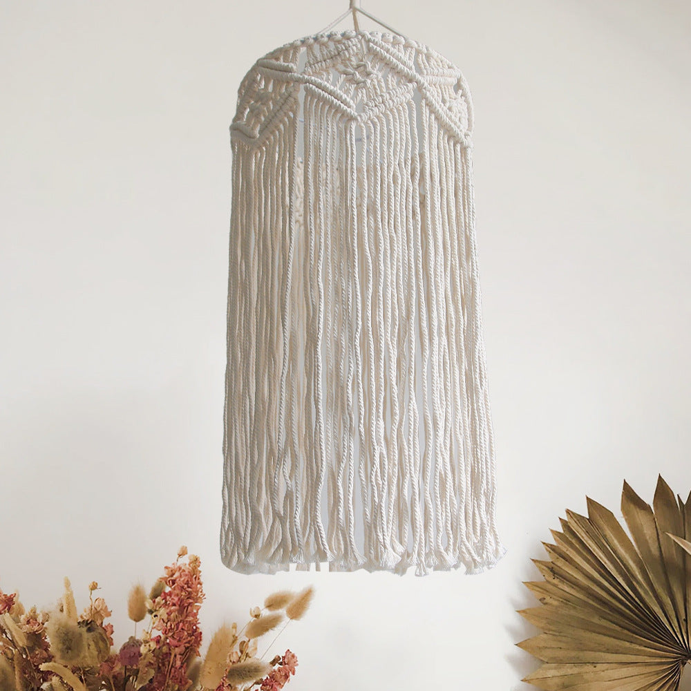 Macrame Hanging Lamp