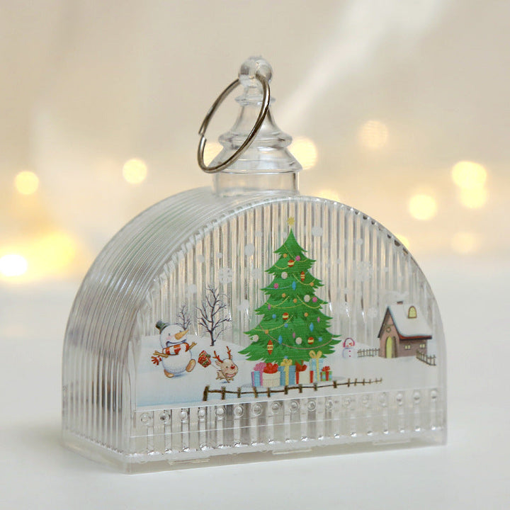 Scent dispenser with winter motif