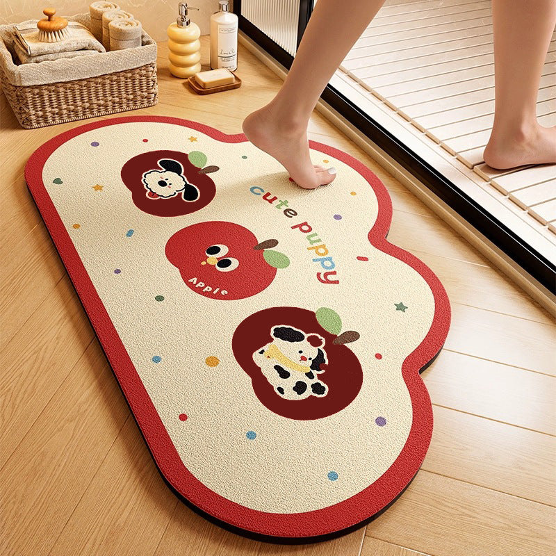 Cute Animal-Themed Memory Foam Bath Mat Avarnia