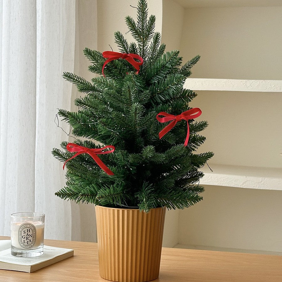 Decorative Mini Christmas Tree Arrangement
