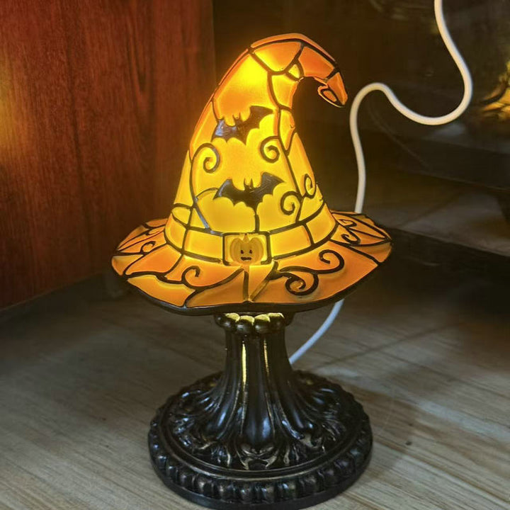 Decorative Witch Hat Table Lamp