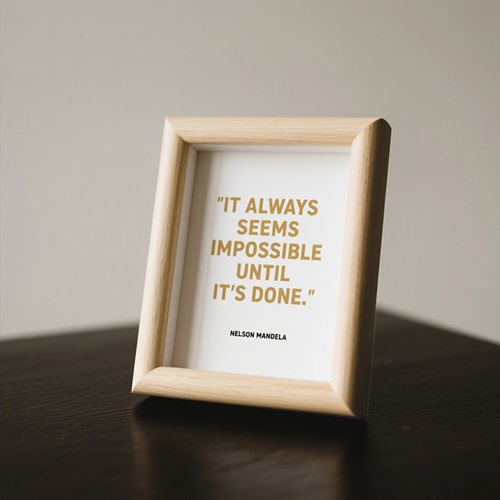 Inspirational Quote Frame