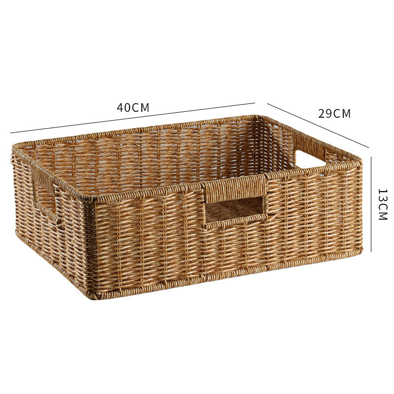 Elegant Woven Storage Basket