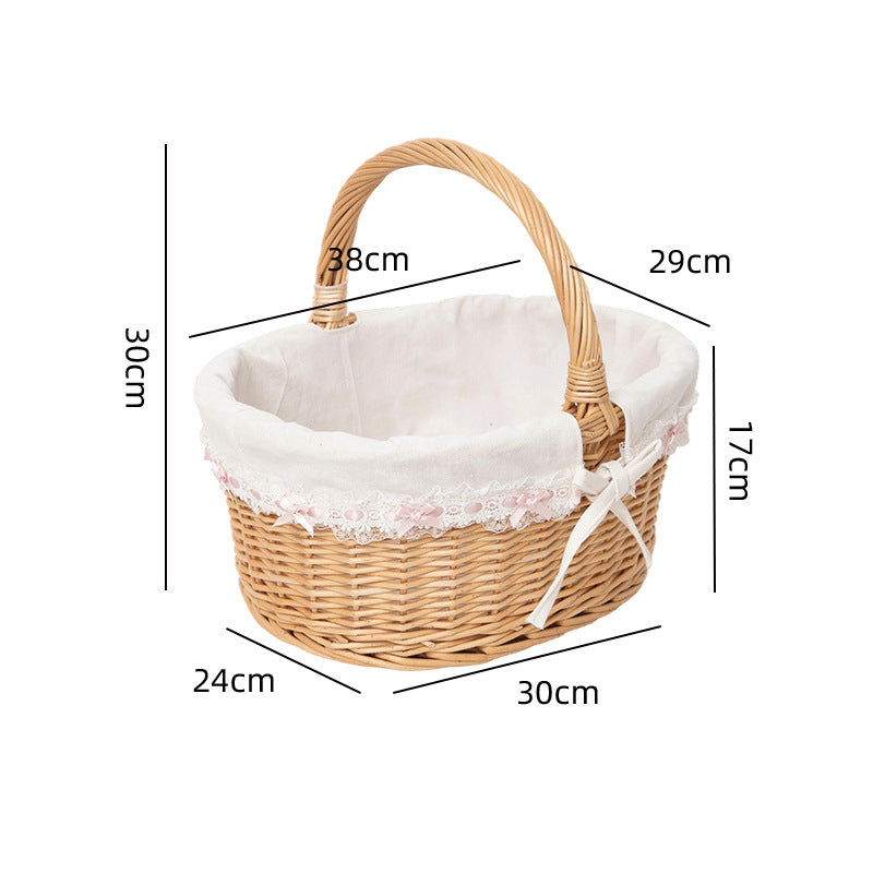 Handmade Woven Storage Basket