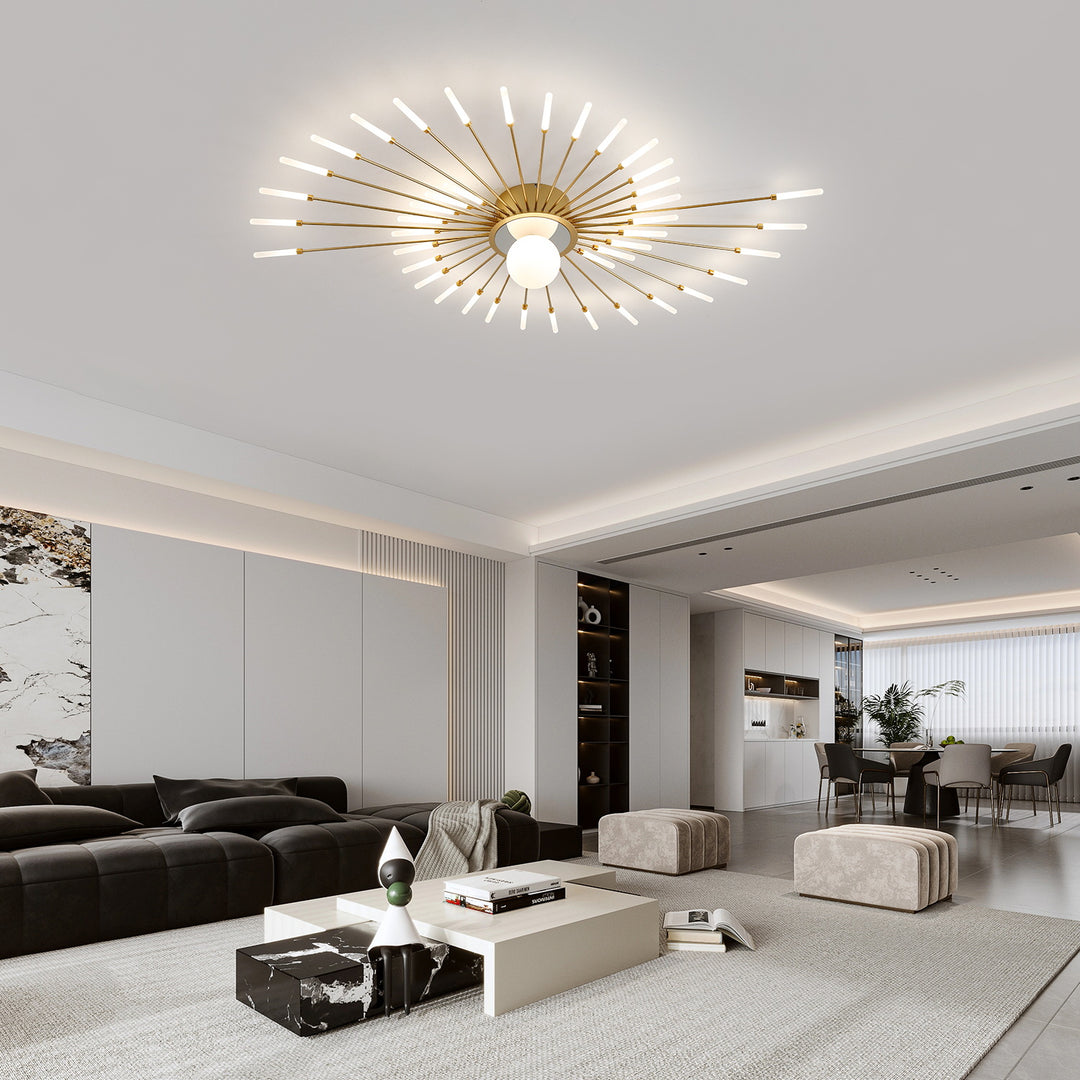 Star Explosion Ceiling Light